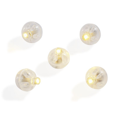 Ballonlichter warmweiß rund 15mm 24h